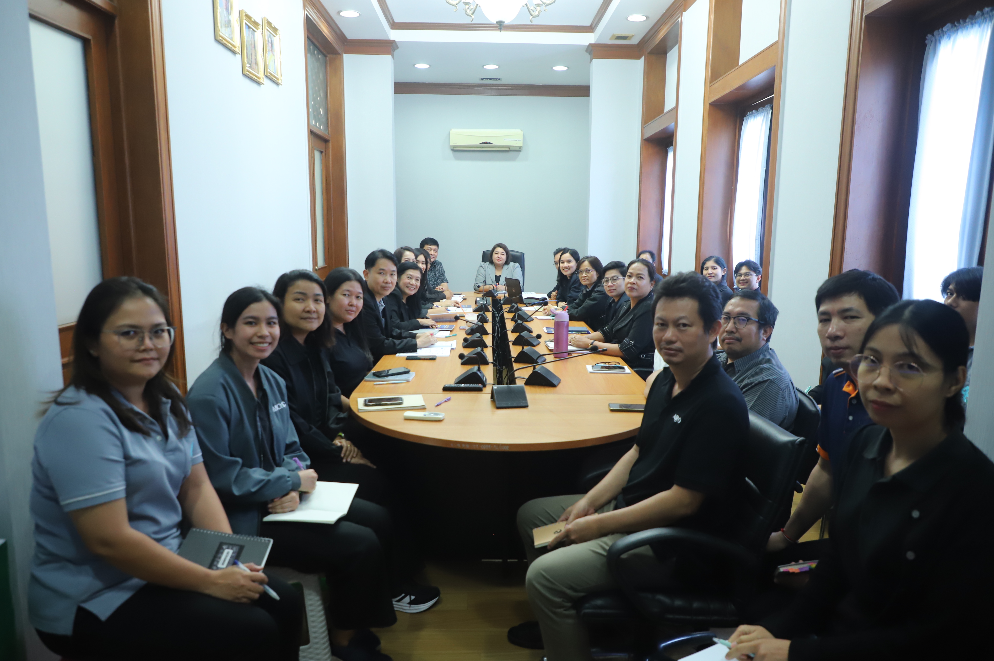 title - ศทส. ประชุมกำกับติดตามผลการดำเนินการตัวชี้วัดร่วมและตัวชี้วัดหลักตามคำรับรองการปฏิบัติราชการของศูนย์เทคโนโลยีสารสนเทศและการสื่อสาร ประจำปี งบประมาณ พ.ศ.2569 ครั้งที่ 1/2569